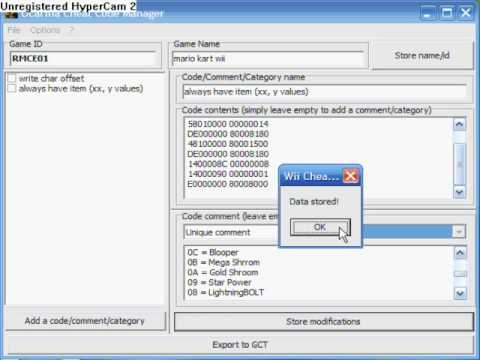 how to install ocarina cheat code manager pc
